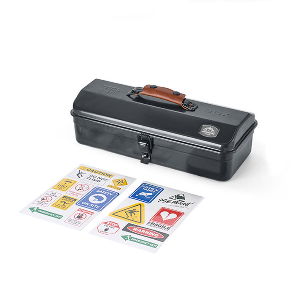 戰術硬鐵盒工具箱-黑色