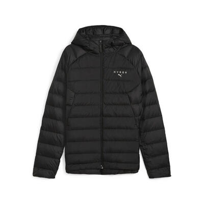 Giacca con cappuccio PUMA x HYROX da uomo PUMA Black
