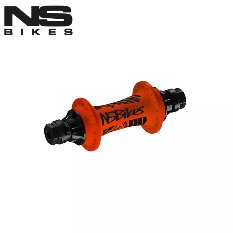 Roues vélo - Hubs Front Rotary 10 Mm (32h) - Orange - Ns Bikes 2/2