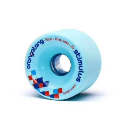 Skateboardwielen | 70mm stimulus | hardheid 77a | orangatang wheels