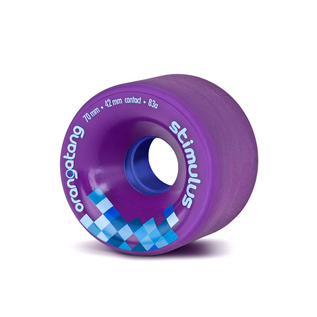 Sk8 70mm Stimulus Wheels Hardness 83A ORANGATANG