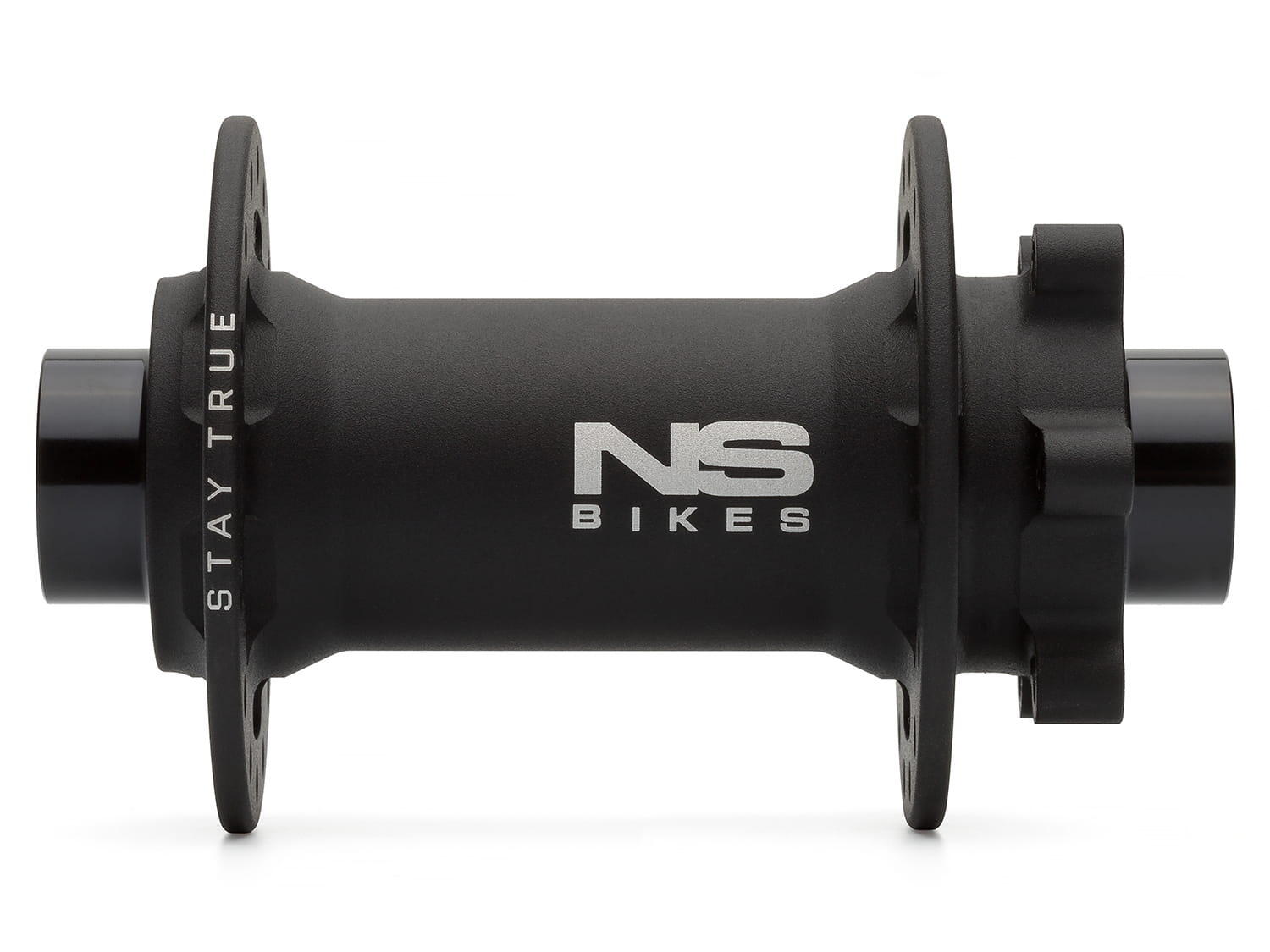 NS BIKES Roterende voor Boost 110x20 schijf (32h) - Zwart