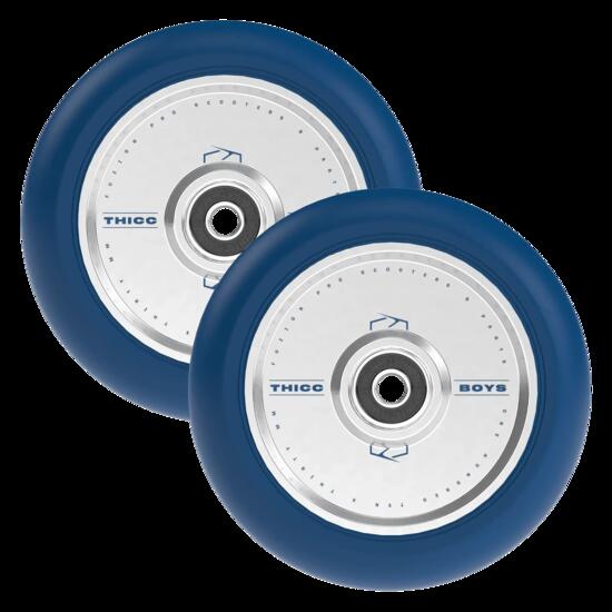 Roues Trottinette - 110 mm - ThiccBoys - Navy/Silver - Fuzion