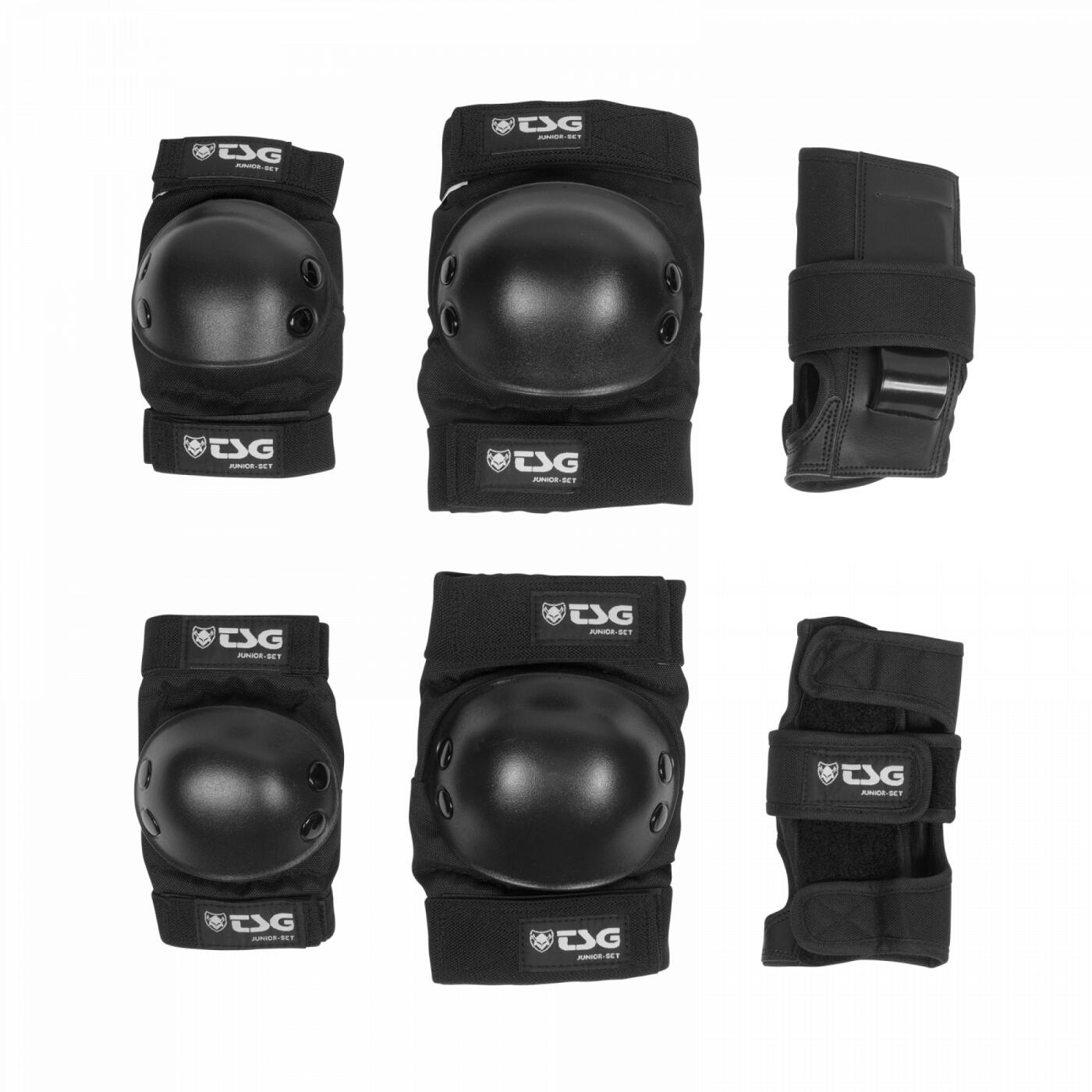 TSG Junior Protection Pack TSG Set Schwarz