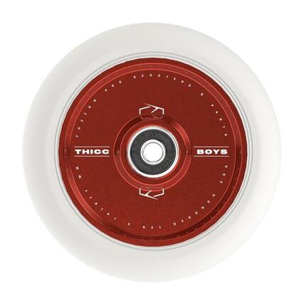 Roues Trottinette - 110 mm - Thiccboys - Red/White - Fuzion