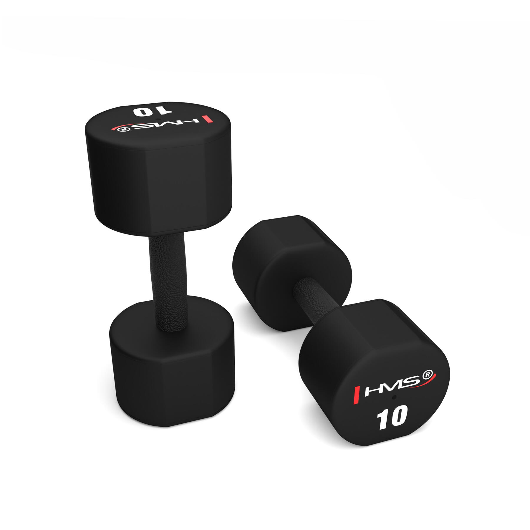 Polyuretanové jednoručky HMS HPT10 2 x 10 kg 3/7