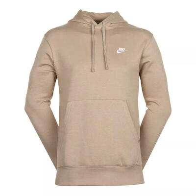 Sweatshirt mannelijk nike sportswear club fleece beige