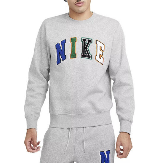 Felpa Nike Club Crew Sweat Letters Nike