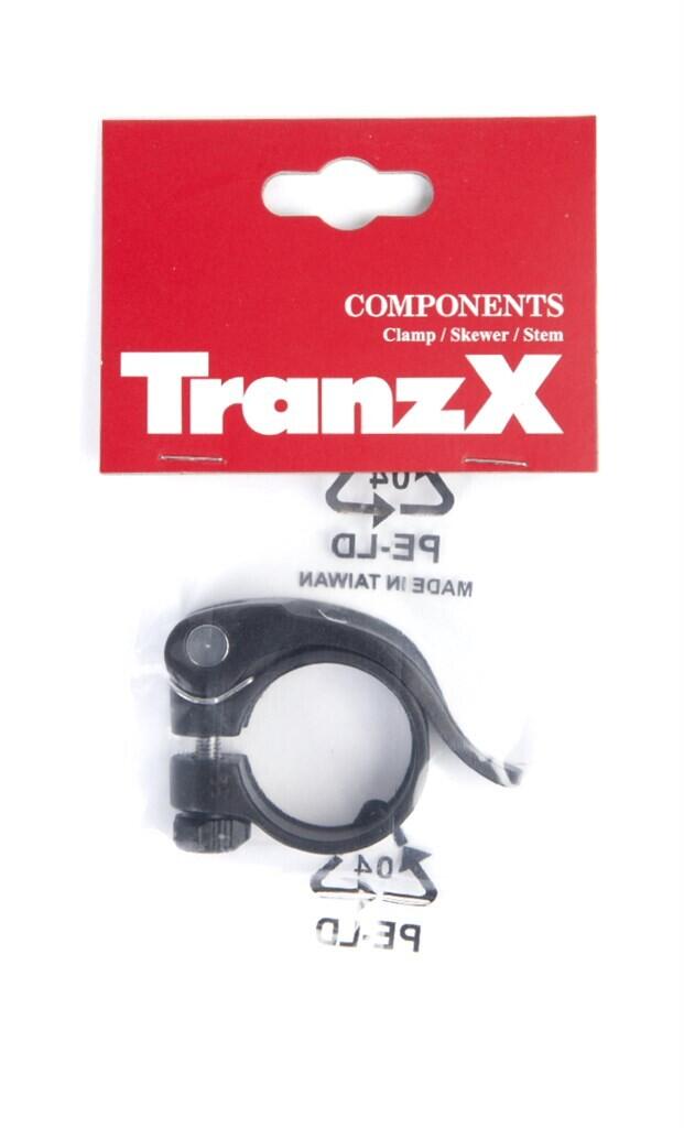Pince de stylo de siège Tranzx avec letenseur rapide 31.8ø noir sur carte 2/2
