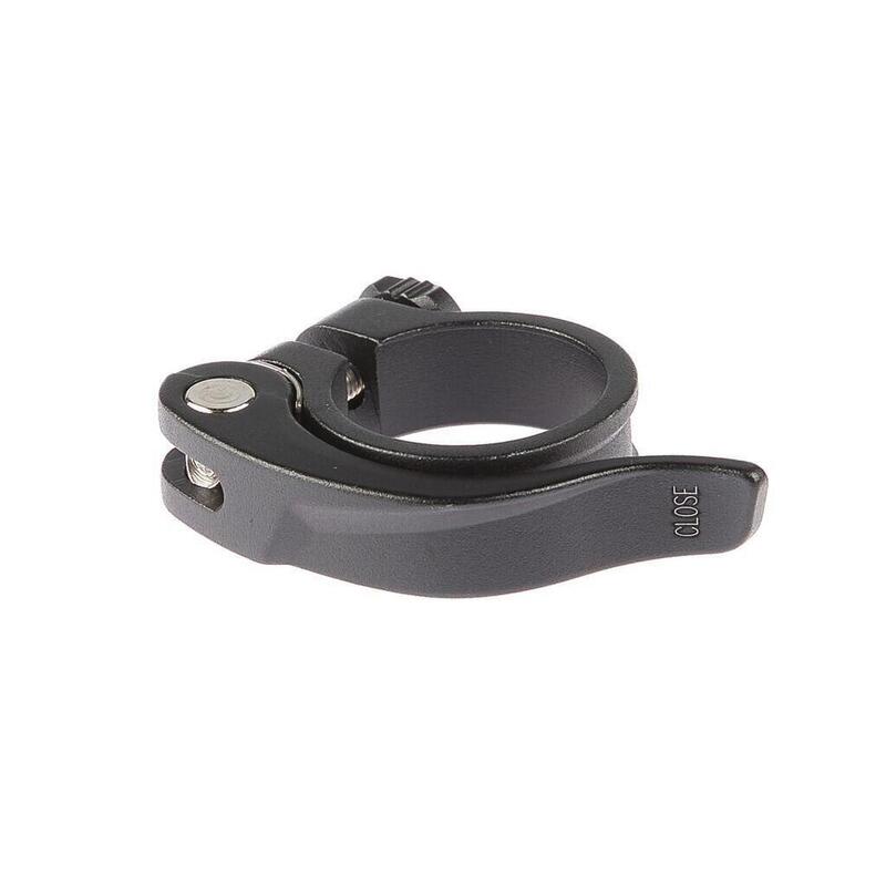 Pince de tige de selle Tranzx avec letenseur rapide 31.8 mm noir