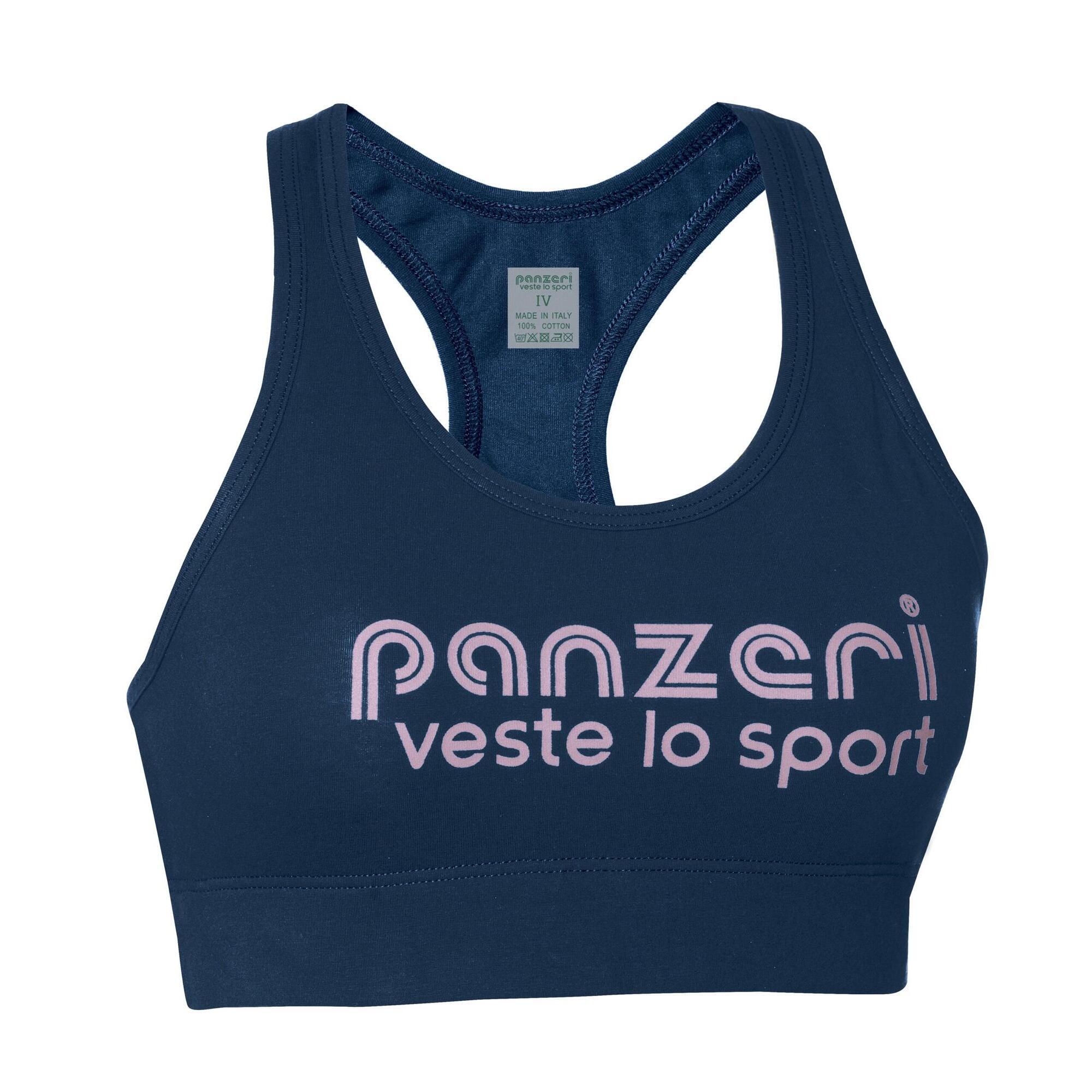 Panzeri - Brassière Panzeri Jazz X Marine / Rose - M - Brassière - Bleu|rose - 40 M - Decathlon