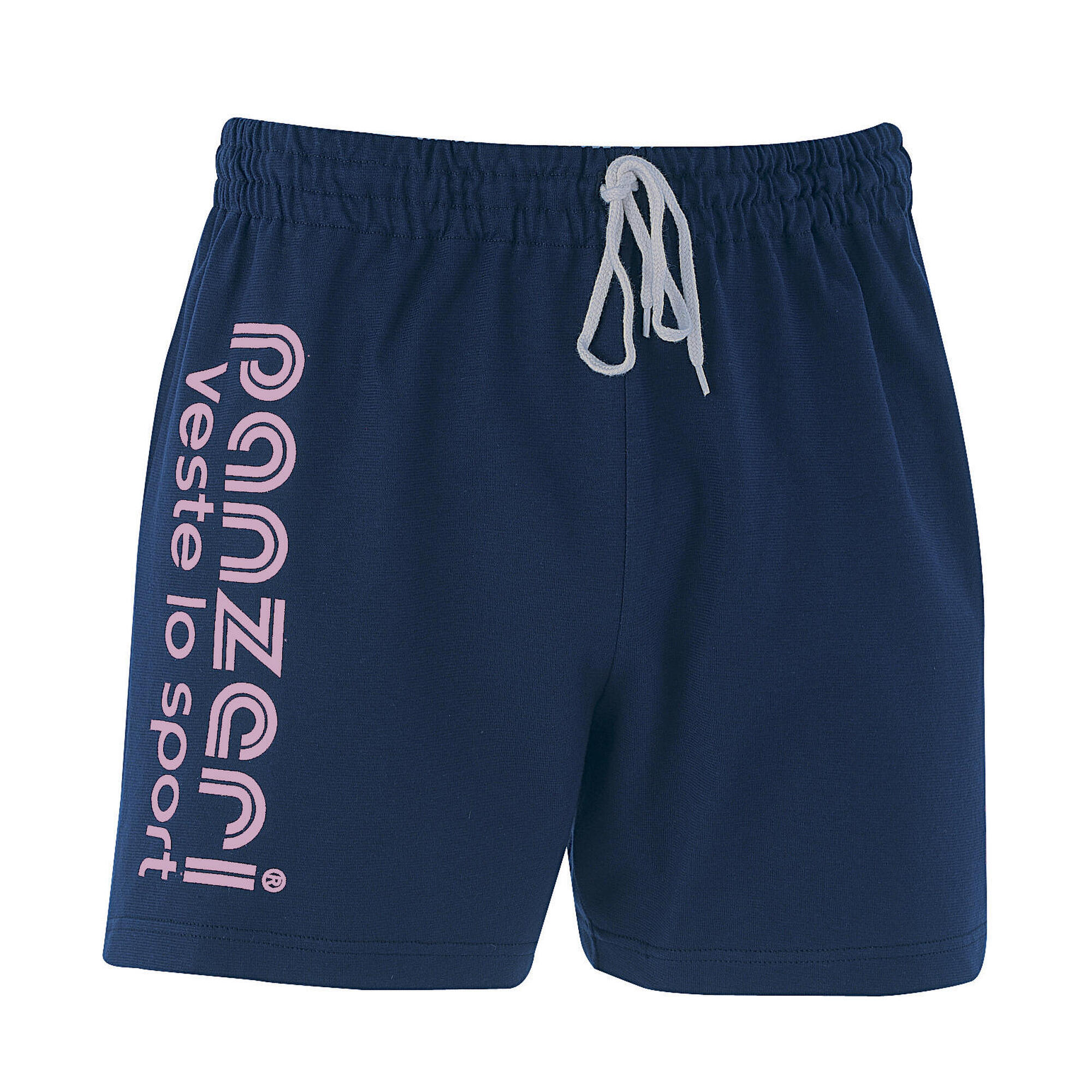 Panzeri - Short Panzeri Uni A - Marine / Rose - Short - Bleu|rose - 38 S - Decathlon
