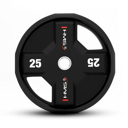 Disque de musculation polyuréthane olympique HMS TPC25