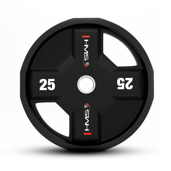 Disque de musculation polyuréthane olympique HMS TPC25
