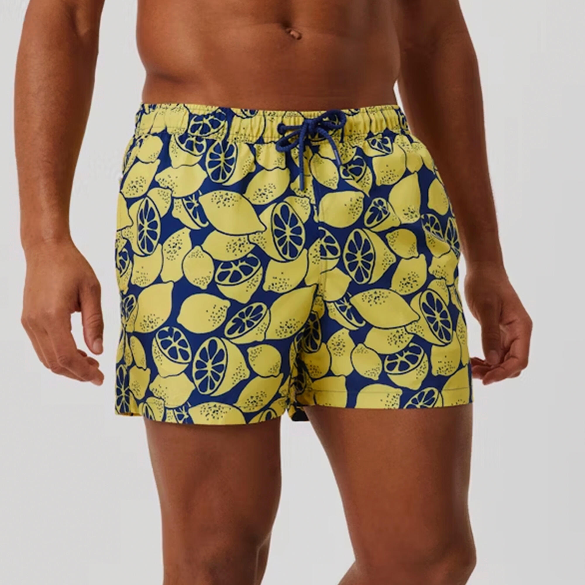 Maillot de bain imprimé coupe ample pour homme 3/6