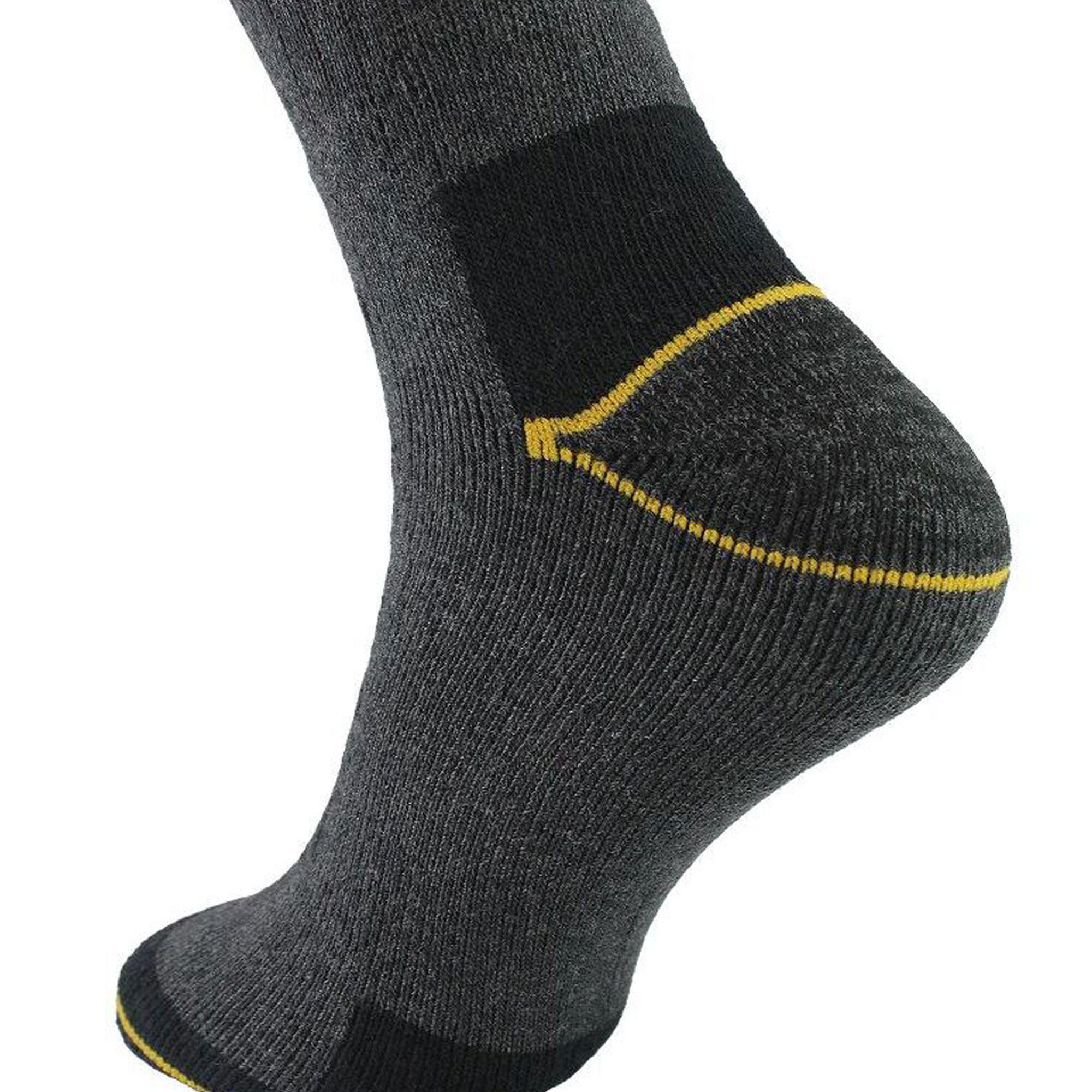 12er-Pack robuste Unisex-Arbeitssocken für Stiefel 3/5