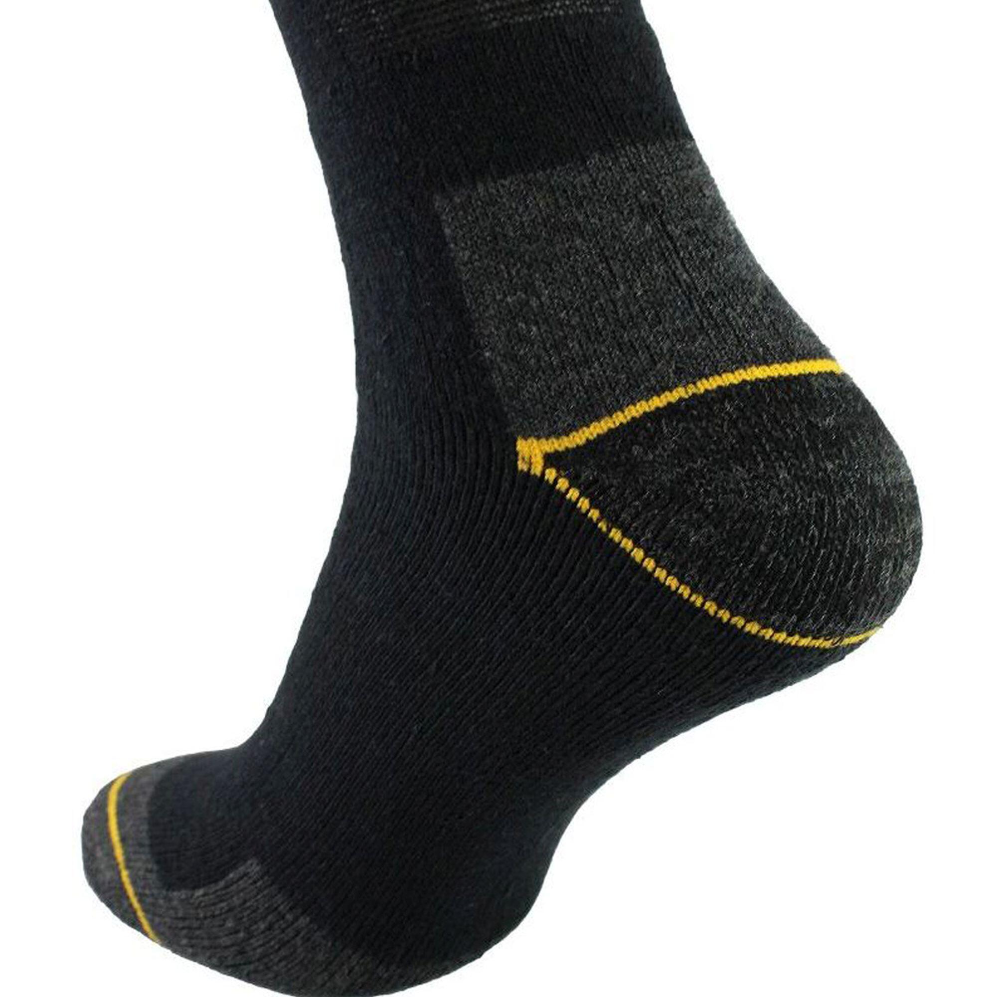 Paquet de 12 chaussettes de travail unisexes robustes pour bottes 3/5