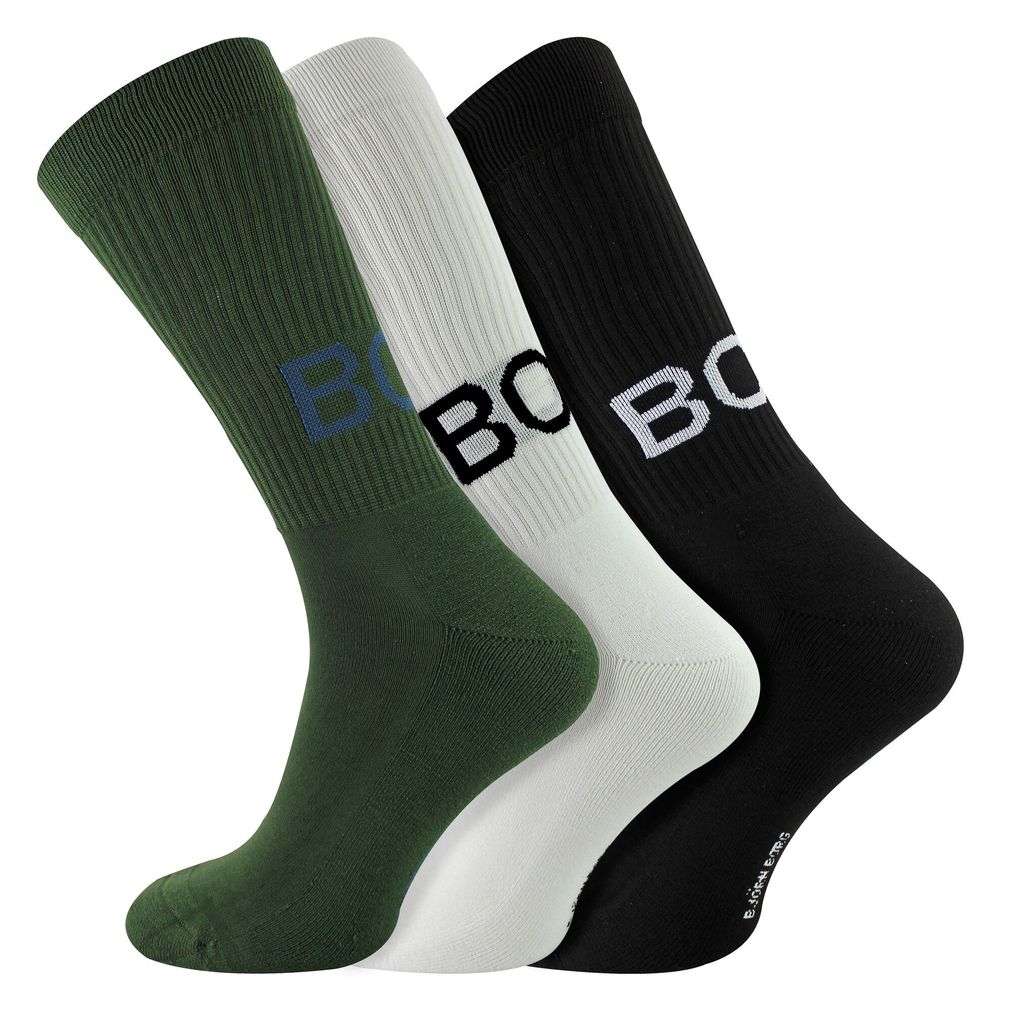 Lot de 3 paires de chaussettes Core Sport côtelées pour homme 4/6