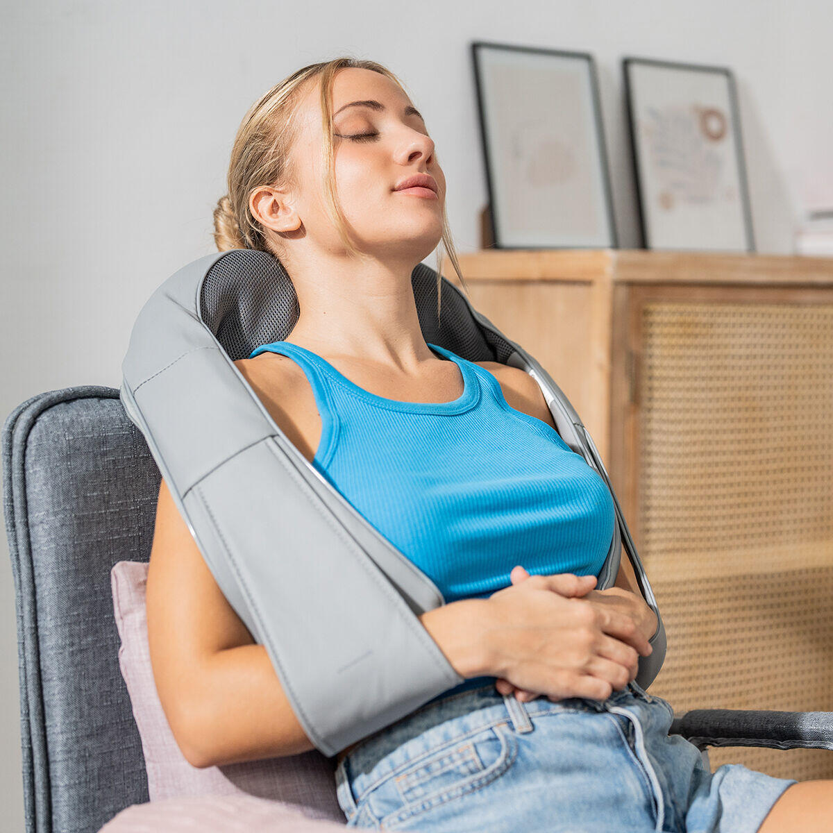 Massajador Shiatsu Recarregável InnovaGoods 2/7