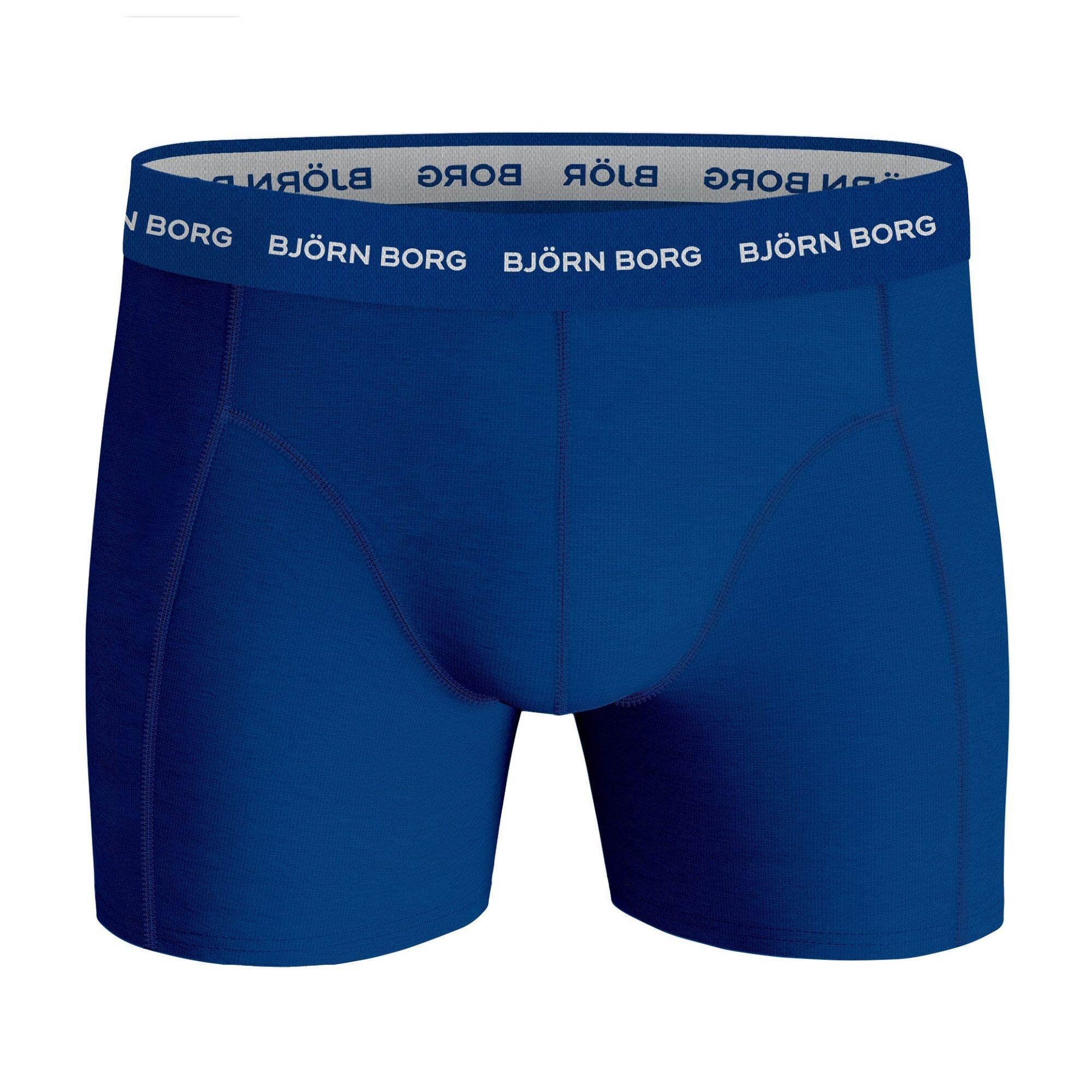 5 Pack Mens Designer Band Cotton Boxer Shorts 2/3
