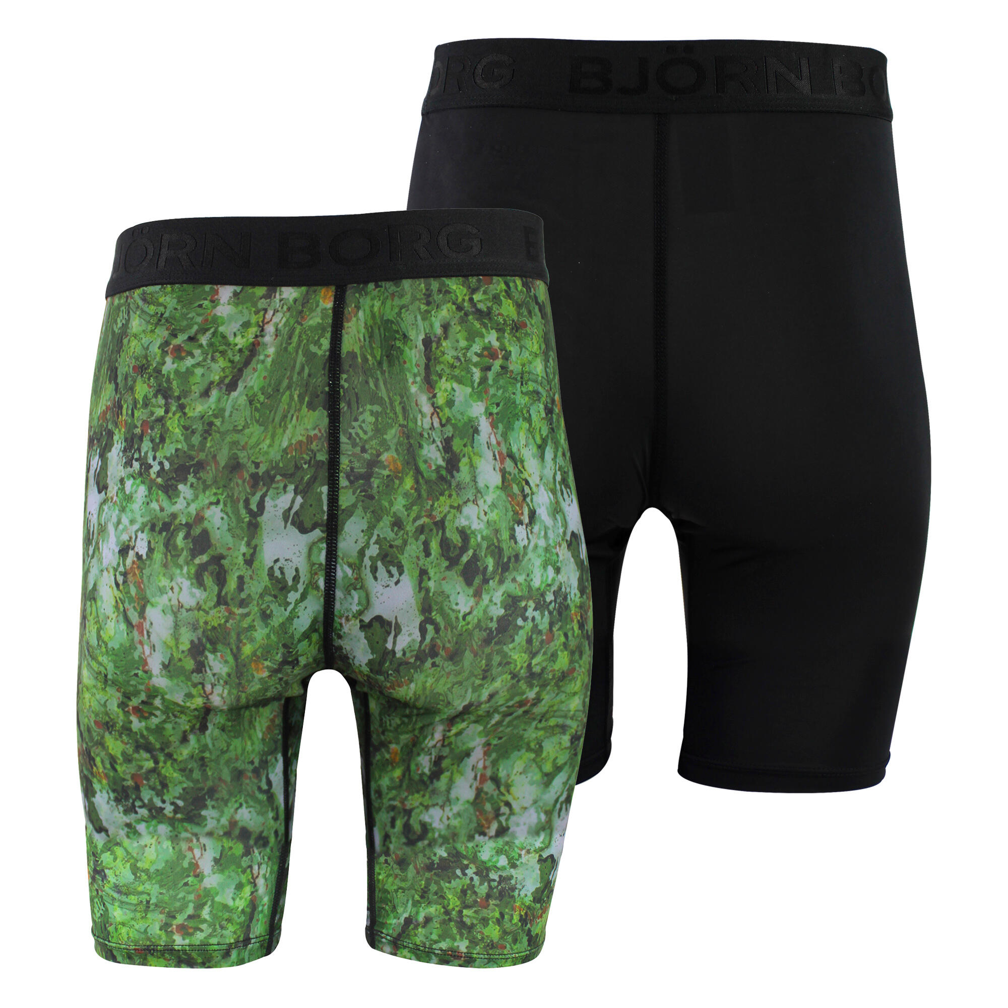 2er-Pack leistungsstarke feuchtigkeitsableitende Boxershorts für Herren 3/6