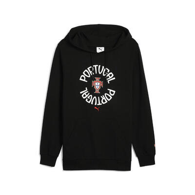 Felpa con cappuccio Portogallo ftblNRGY da uomo PUMA Black