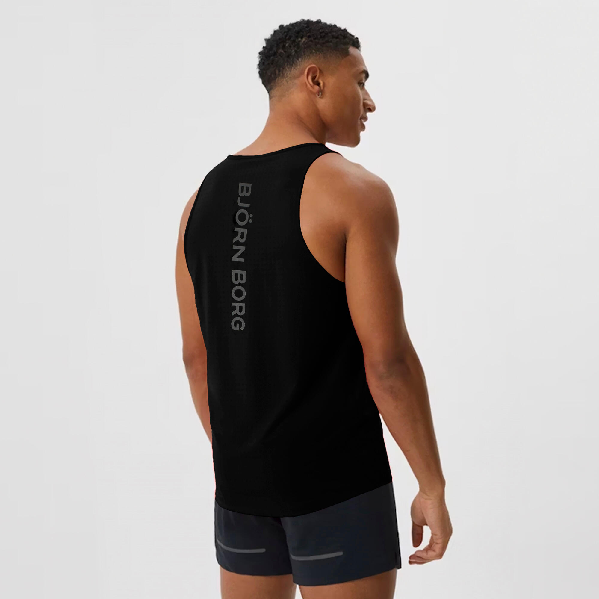 Débardeur de course sans manches perforé pour homme 4/6