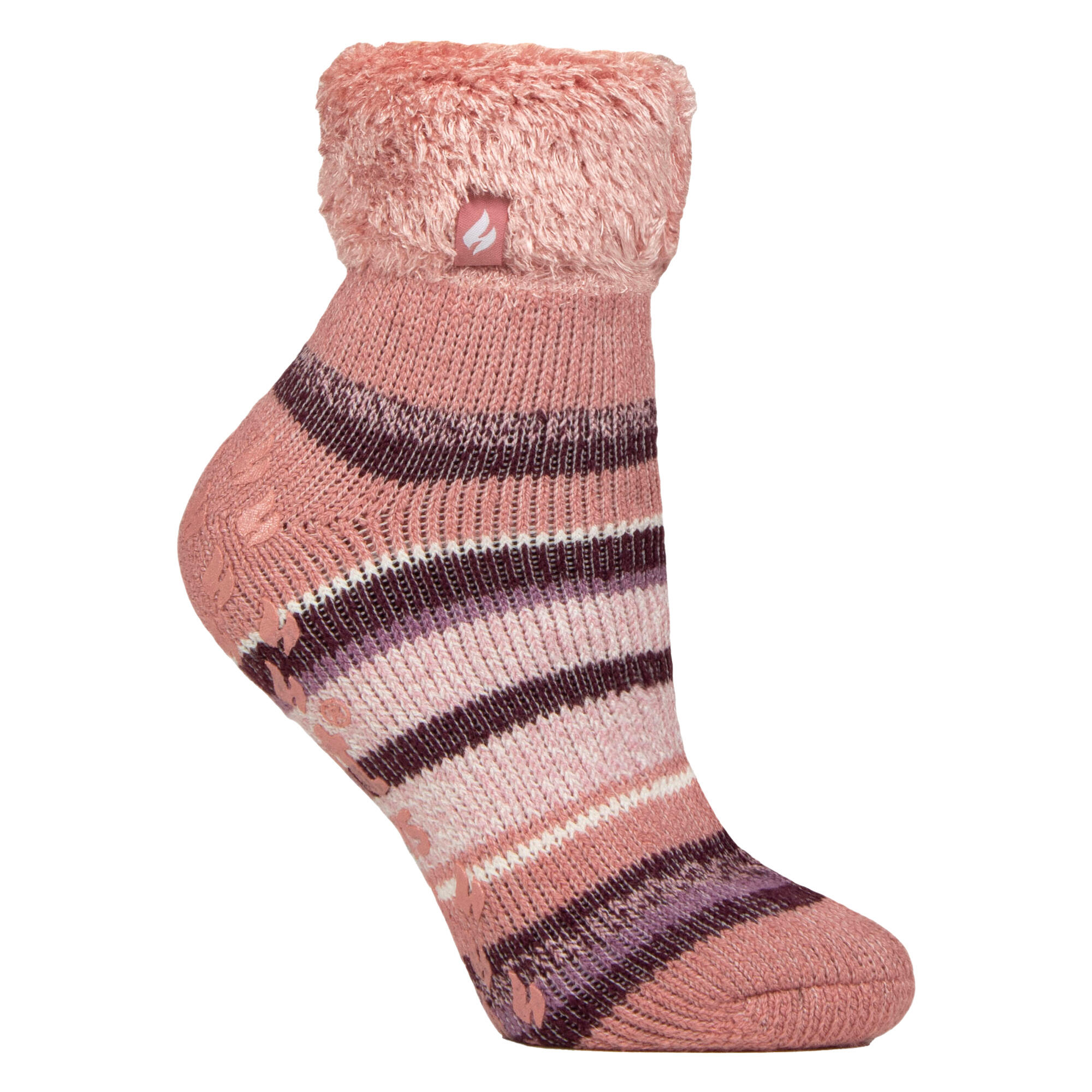 HEAT HOLDERS Heat Holders - Calzini letto a righe, soffici e caldi per la notte.