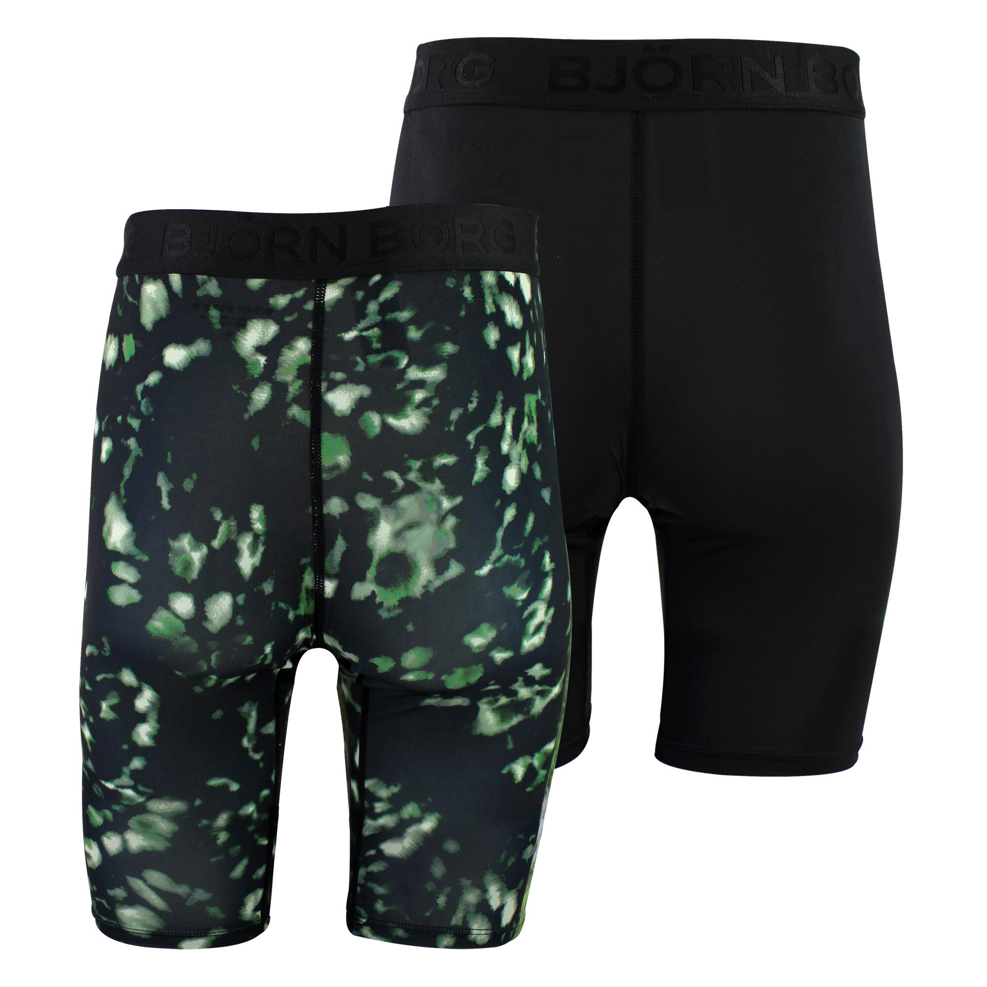 2 Pack Performance Moisture-Wicking Boxers with Long Leg for Men 3/6