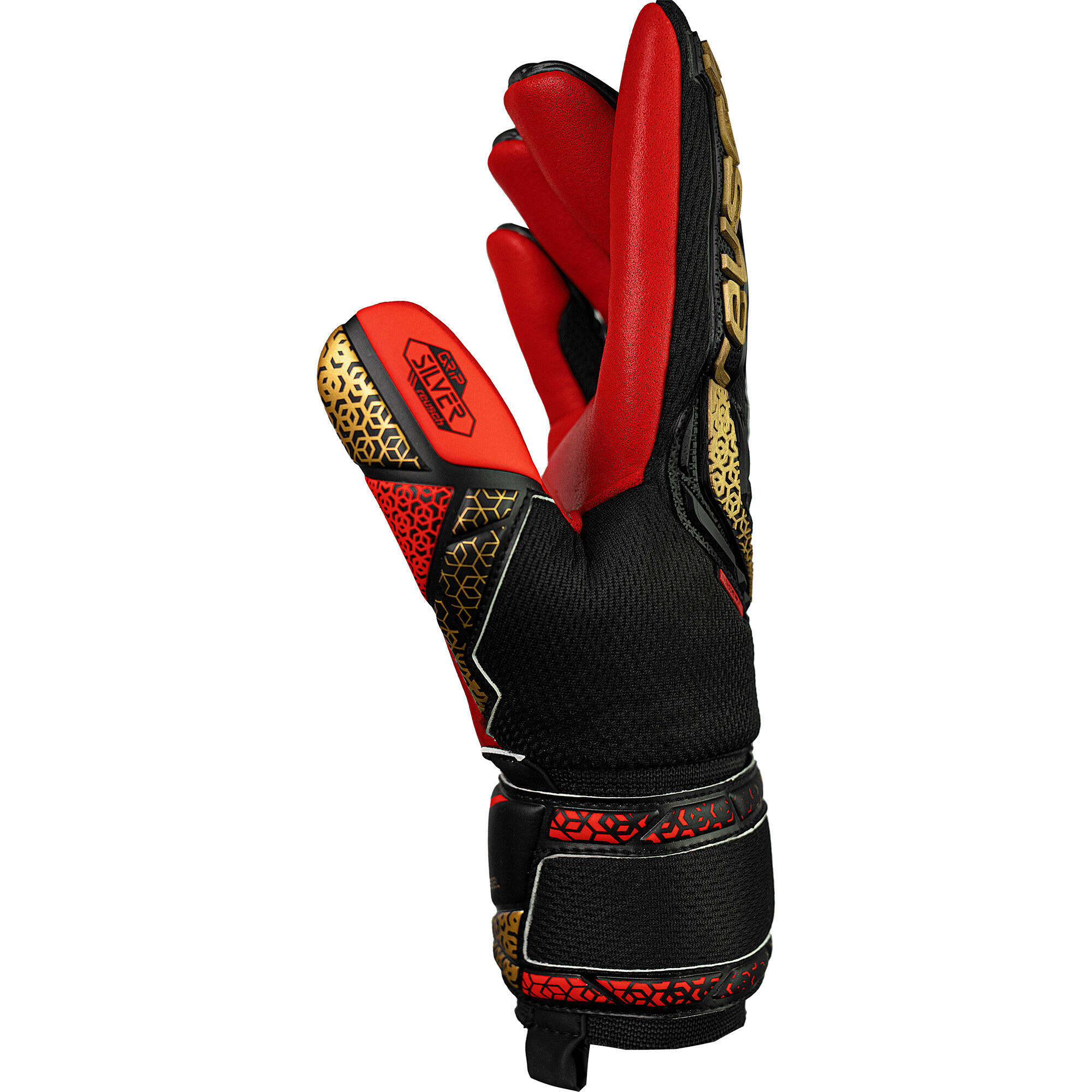 Gants de gardien de but Attrakt Freegel Silver Junior 3/7