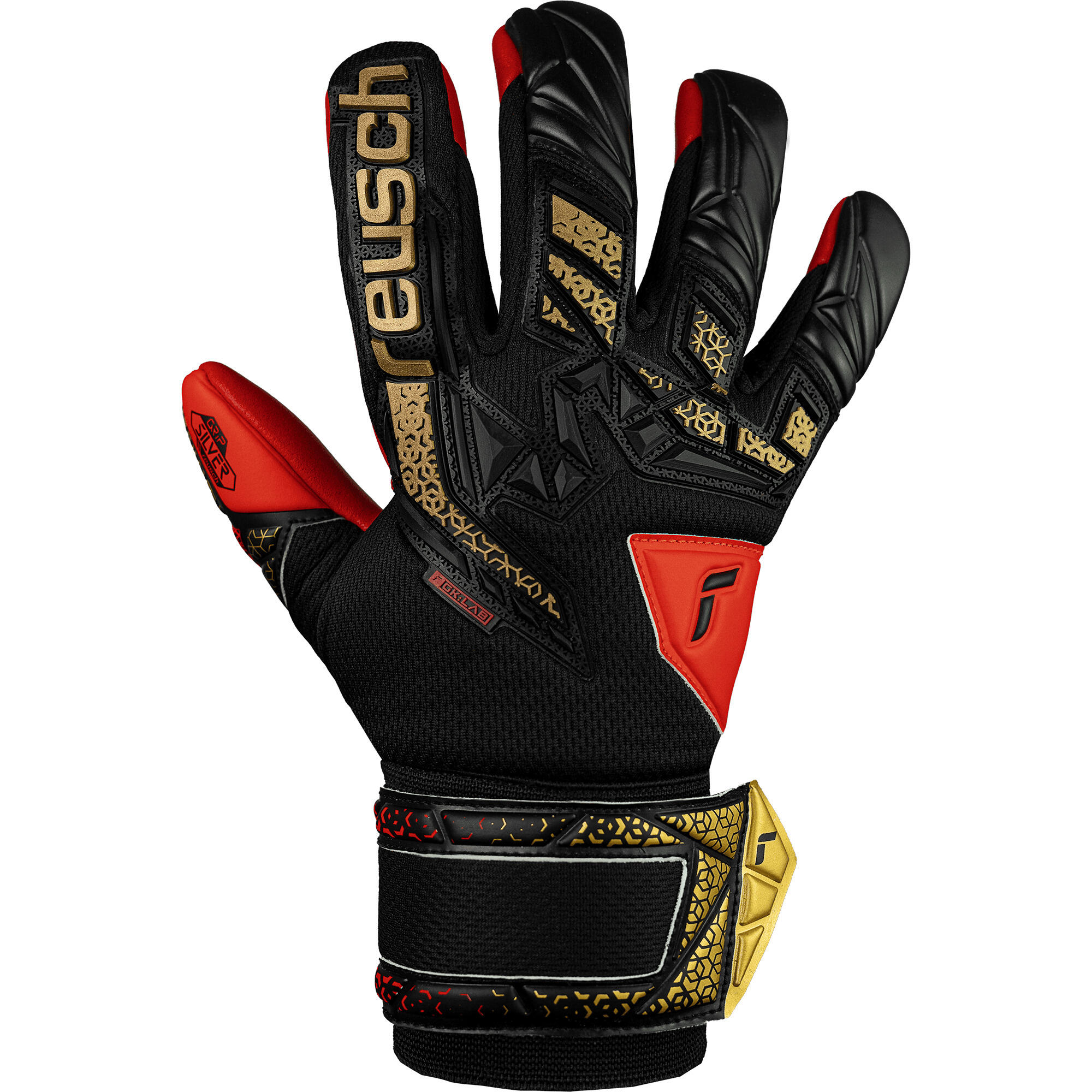 Reusch - Gants De Gardien Enfant Reusch Football Attrakt Freegel Silver - Gants De Gardien - Noir - 7 - Decathlon