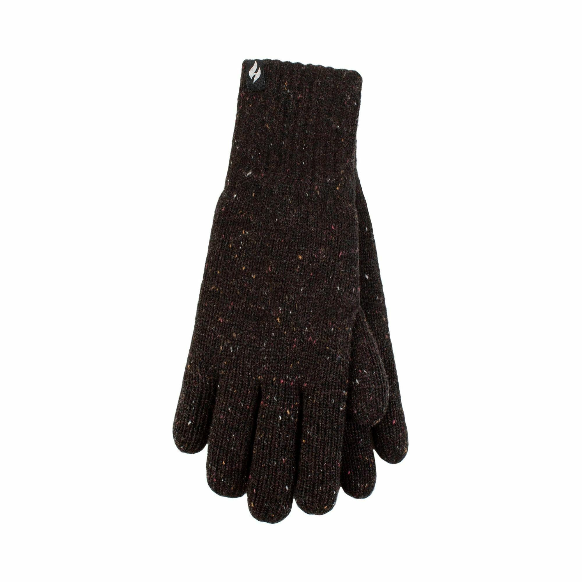 HEAT HOLDERS Mens Winter Warm Soft Fleece Lined Thermal Gloves