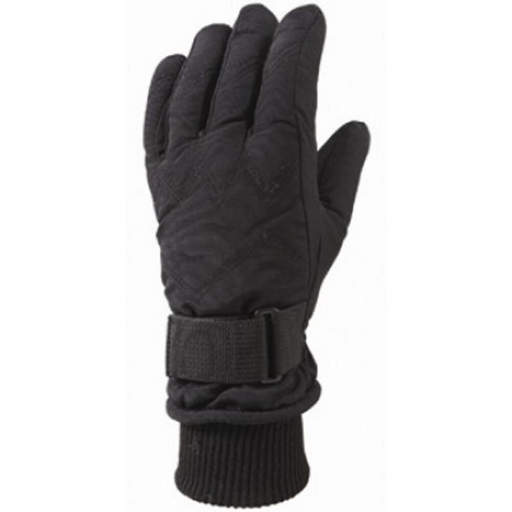 CARTA SPORT Childrens/Kids Ski Gloves (Black)