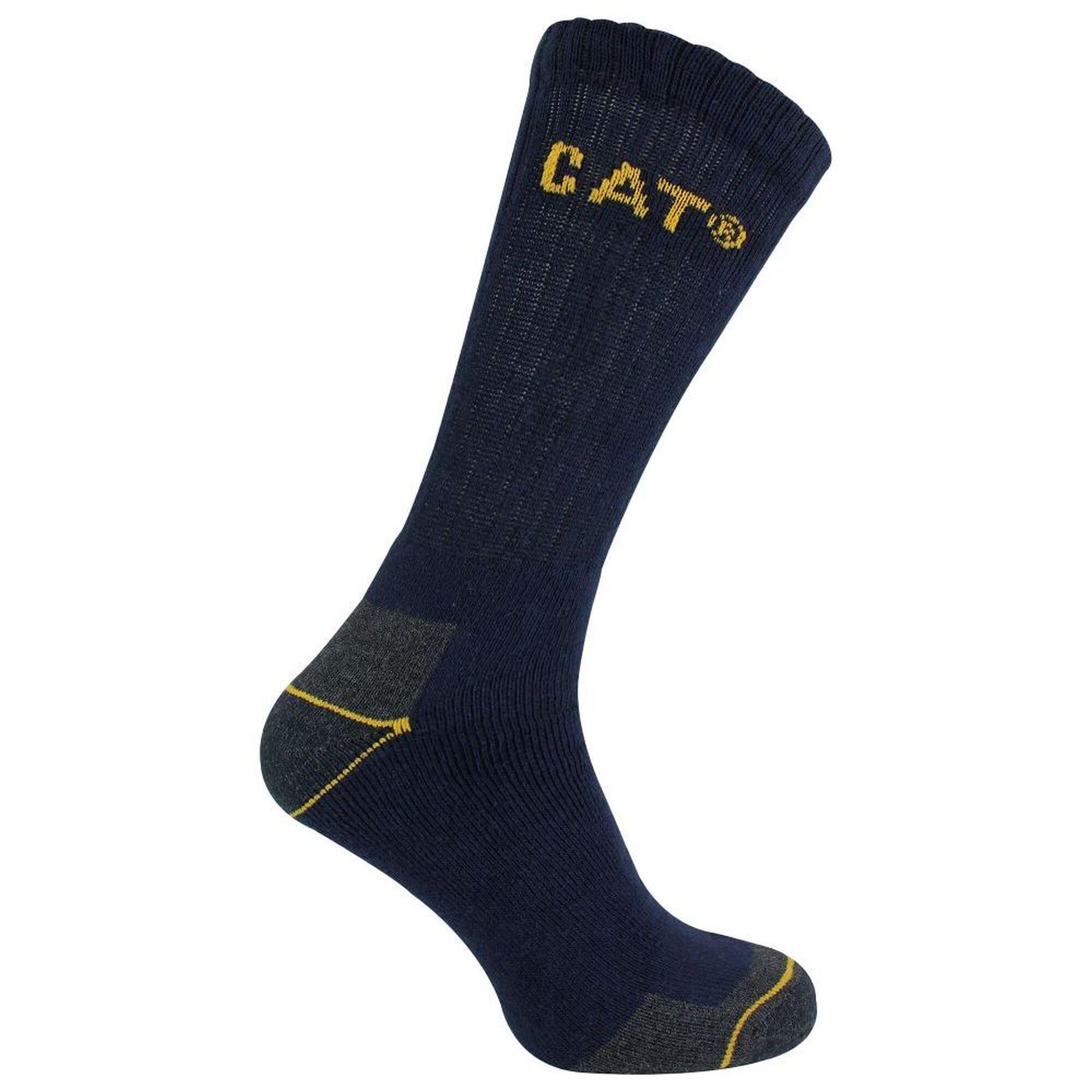 Paquet de 6 chaussettes de travail unisexes robustes pour bottes 3/5