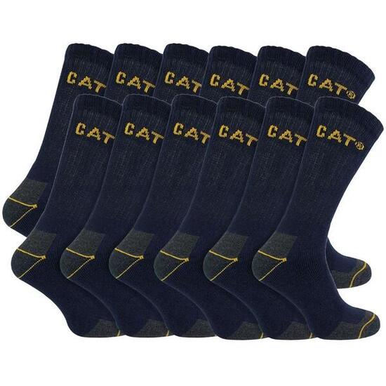 Paquet de 12 chaussettes de travail unisexes robustes pour bottes