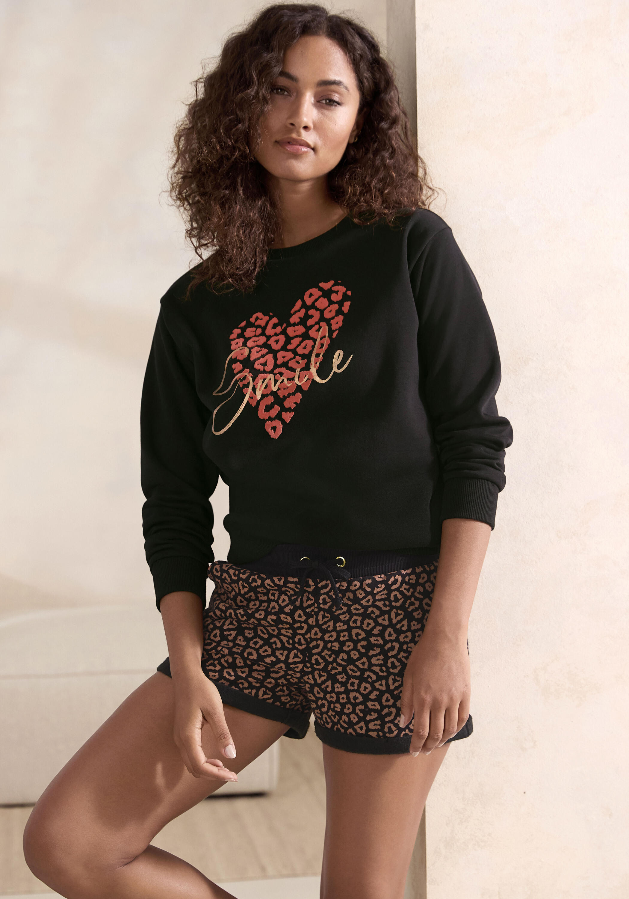Damen Sweatshirt 7/9