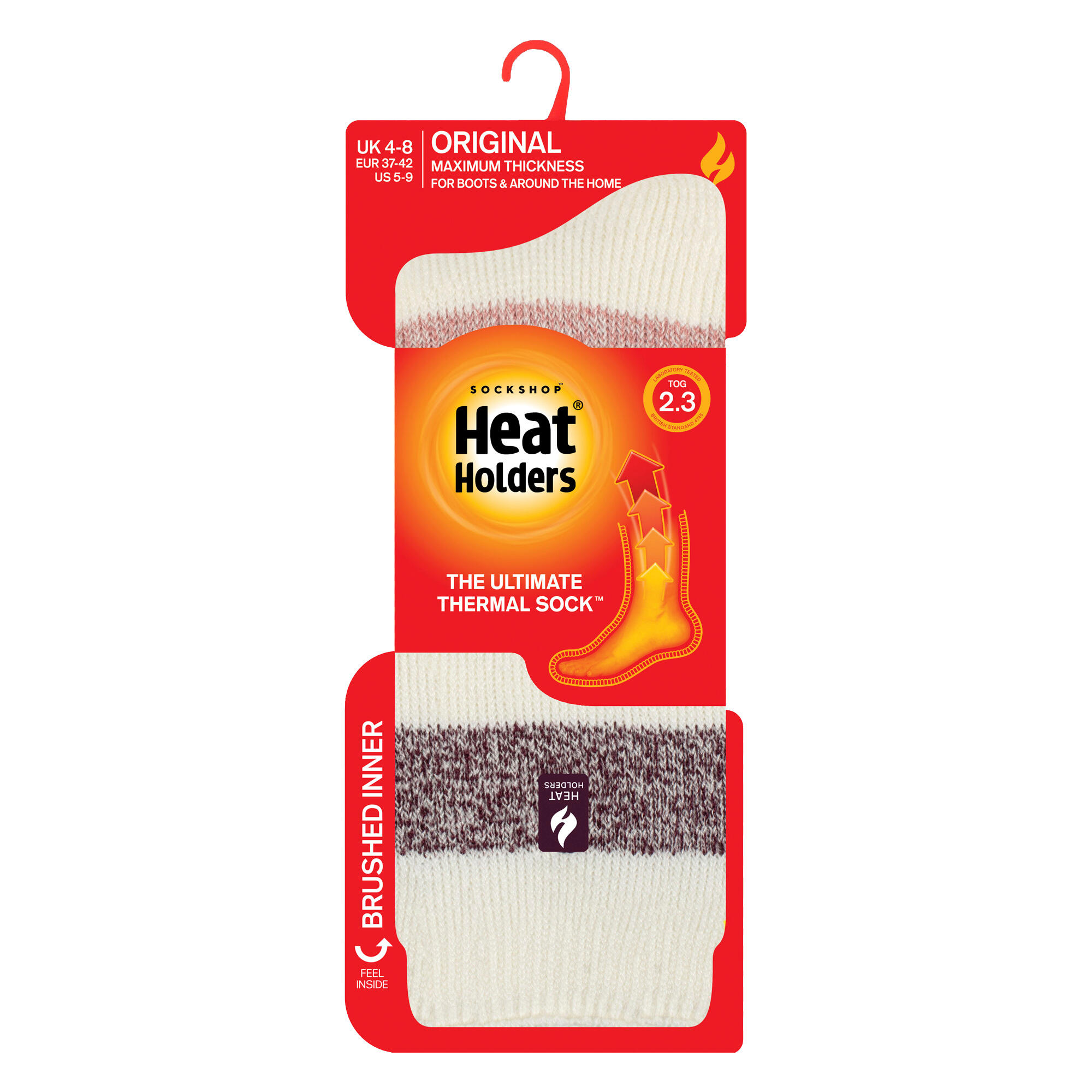 Heat Holders - Chaussettes thermiques à larges rayures pour dames - Neve 2/6