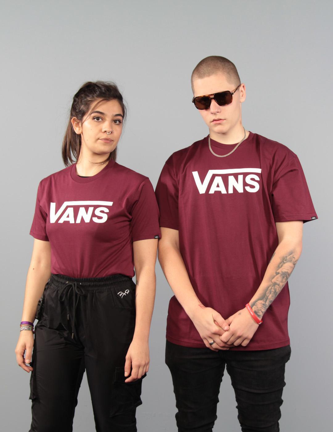 Maglietta da uomo Vans Classic Bordeaux 4/7