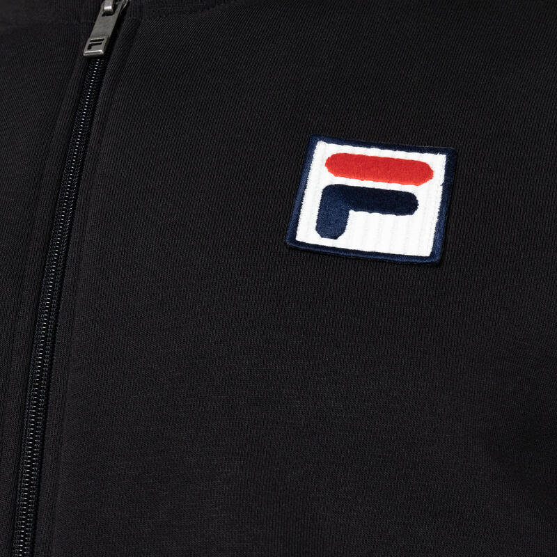 FILA Bergede - Sweat à capuche zippé coupe ample