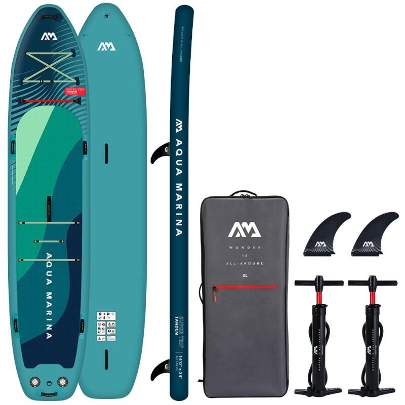 AQUA MARINA Nafukovací paddleboard SUP Super Trip Tandem 14'