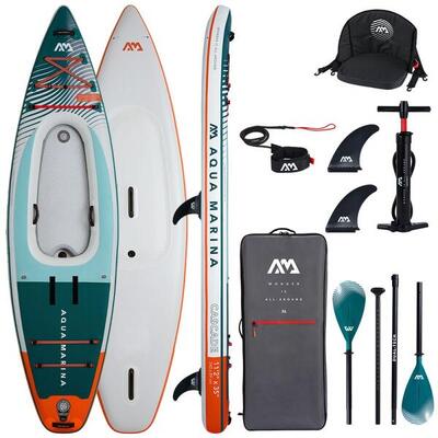 Pagaia kayak gonfiabile aqua marina cascade 11.2 1persona