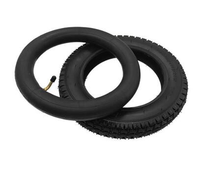 Chambre à air et pneu extérieur 12x21/4 pouces pour vélo électrique