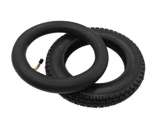 Chambre à air et pneu extérieur 12x21/4 pouces pour vélo électrique