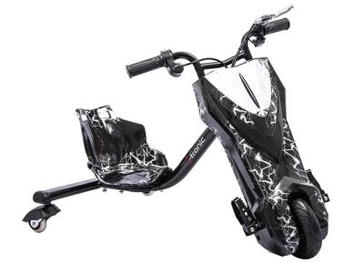 Elektrische drift trike 2 personen dual seat bliksem