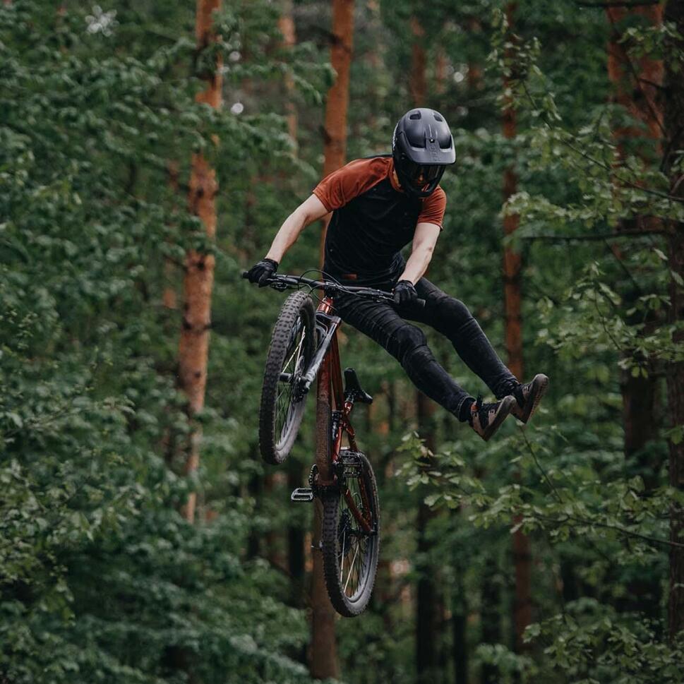 Koszulka rowerowa MTB męska Rocday Roost Sanitized® z krótkim rękawem