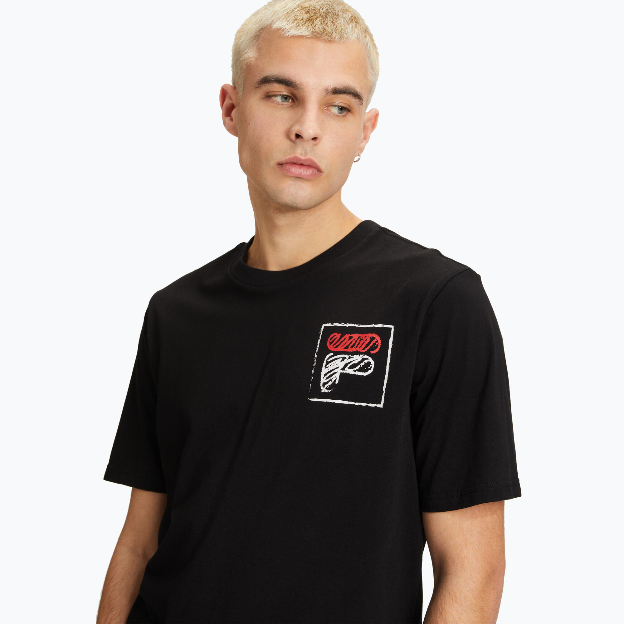 T-shirt FILA Luton Graphic pour hommes 3/5