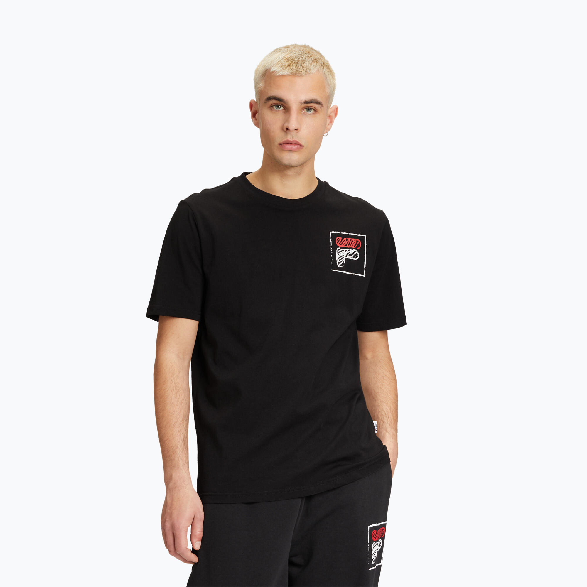 T-shirt FILA Luton Graphic pour hommes 4/5