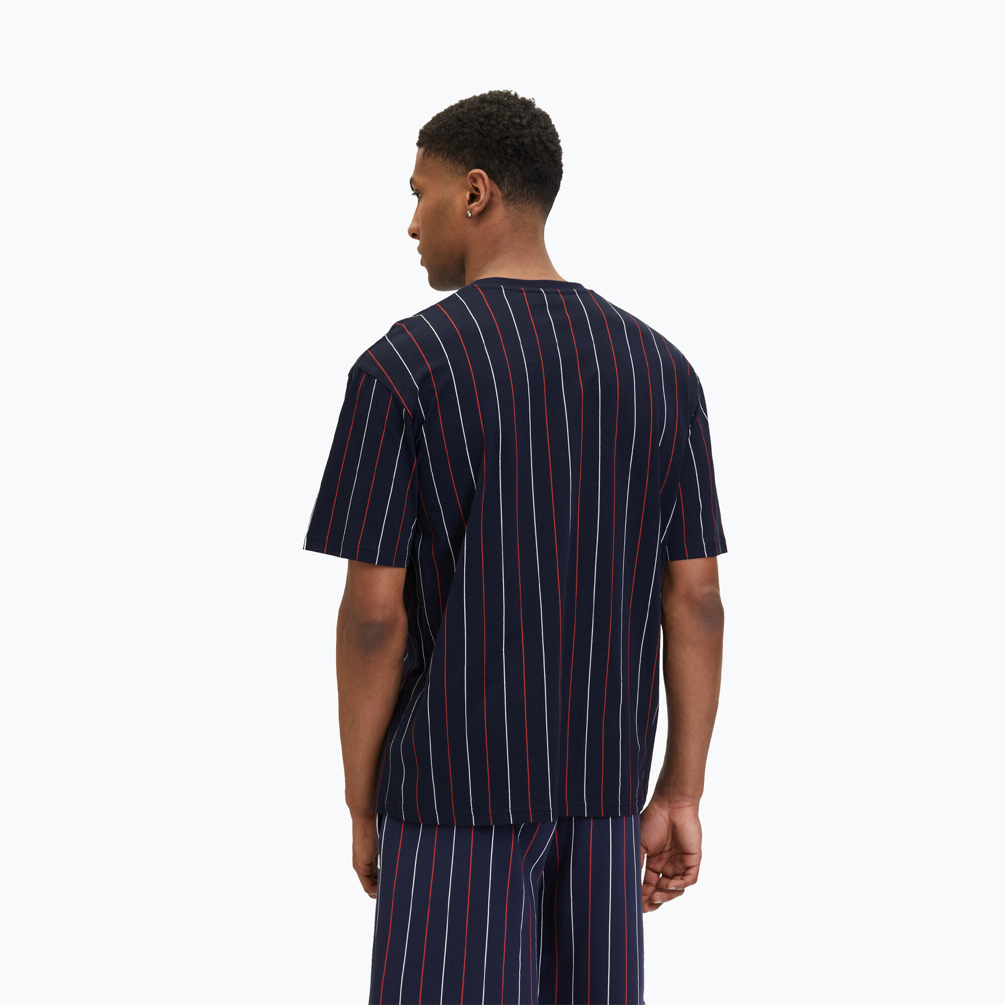 Herren T-Shirt FILA Lobito Pinstriped 2/5