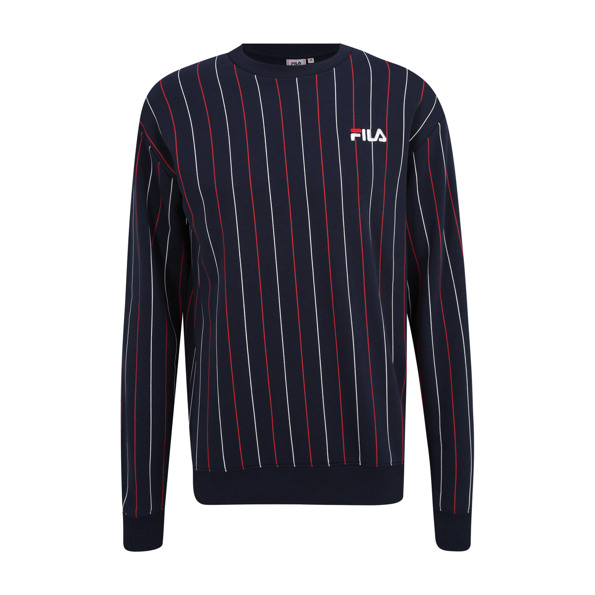 FILA Pánská mikina Lobito Pinstriped Crew