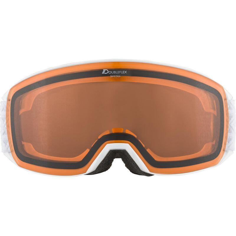 Gogle narciarskie ALPINA NAKISKA MATT szkło ORANGE S2 2/3